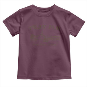 Pray for Grand Blanc Michigan Toddler T Shirt Vintage Church Faith Support TS02 Maroon Print Your Wear