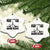 Christianity Is Under Attack Ceramic Ornament Pray for Grand Blanc Church Michigan Faith Support TS02 Print Your Wear