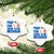 Pray for Grand Blanc Michigan Ceramic Ornament American Flag Christian Support TS02 Print Your Wear