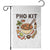 Funny Pho Kit Vietnamese Noodle Pun Garden Flag Ramen Pho Lovers Hilarious Foodie Graphic TS02 White Print Your Wear