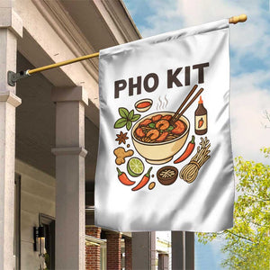 Funny Pho Kit Vietnamese Noodle Pun Garden Flag Ramen Pho Lovers Hilarious Foodie Graphic TS02 Print Your Wear