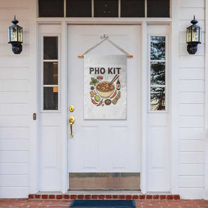 Funny Pho Kit Vietnamese Noodle Pun Garden Flag Ramen Pho Lovers Hilarious Foodie Graphic TS02 Print Your Wear