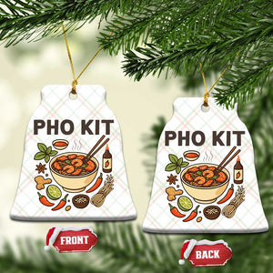 Funny Pho Kit Vietnamese Noodle Pun Ceramic Ornament Ramen Pho Lovers Hilarious Foodie Graphic TS02 Print Your Wear