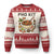 Funny Pho Kit Vietnamese Noodle Pun Ugly Christmas Sweater Ramen Pho Lovers Hilarious Foodie Graphic TS02 Beige Red Print Your Wear