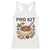 Funny Pho Kit Vietnamese Noodle Pun Racerback Tank Top Ramen Pho Lovers Hilarious Foodie Graphic TS02 White Print Your Wear