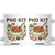 Funny Pho Kit Vietnamese Noodle Pun Coffee Mug Ramen Pho Lovers Hilarious Foodie Graphic TS02 White Print Your Wear