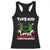 Funny Christmas Racerback Tank Top This Kid Loves Xmas Skeleton Heart TS02 Black Print Your Wear