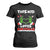 Funny Christmas T Shirt For Women This Kid Loves Xmas Skeleton Heart TS02 Black Print Your Wear