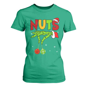 Christmas Couples T Shirt For Women Chestnuts Xmas Matching Family Funny Nuts Skeleton TS02 Irish Green Print Your Wear