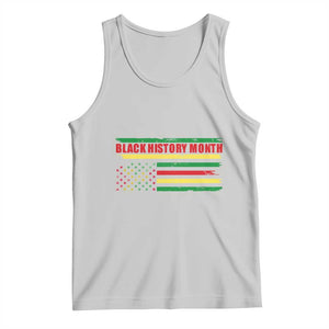 Black History Month Tank Top African American Pride US Flag TS02 Ash Print Your Wear