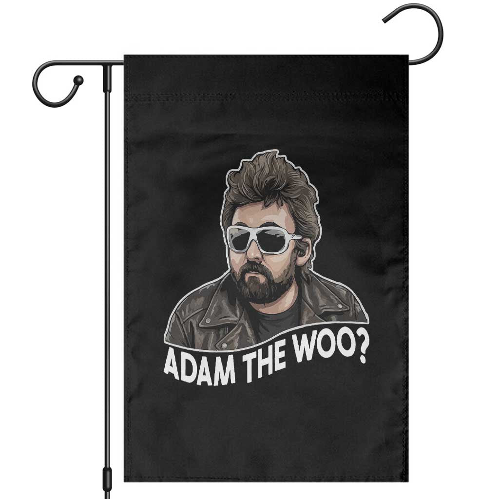 Adam Inspired Graphic Garden Flag The Woo Memorial Tribute TS02 Black Print Your Wear