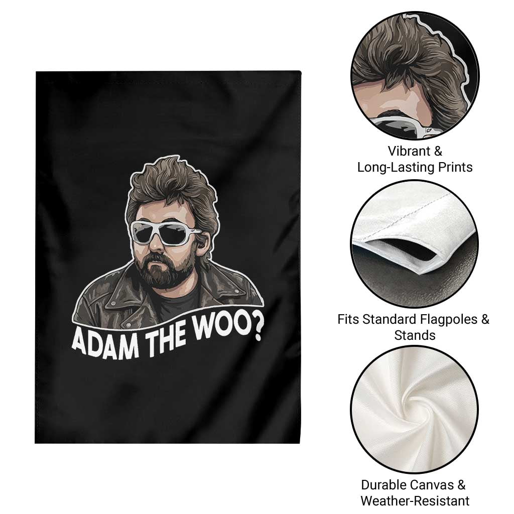 Adam Inspired Graphic Garden Flag The Woo Memorial Tribute TS02 Print Your Wear