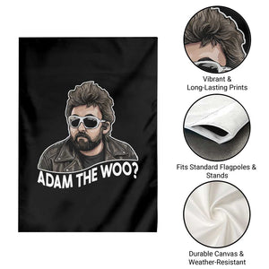 Adam Inspired Graphic Garden Flag The Woo Memorial Tribute TS02 Print Your Wear