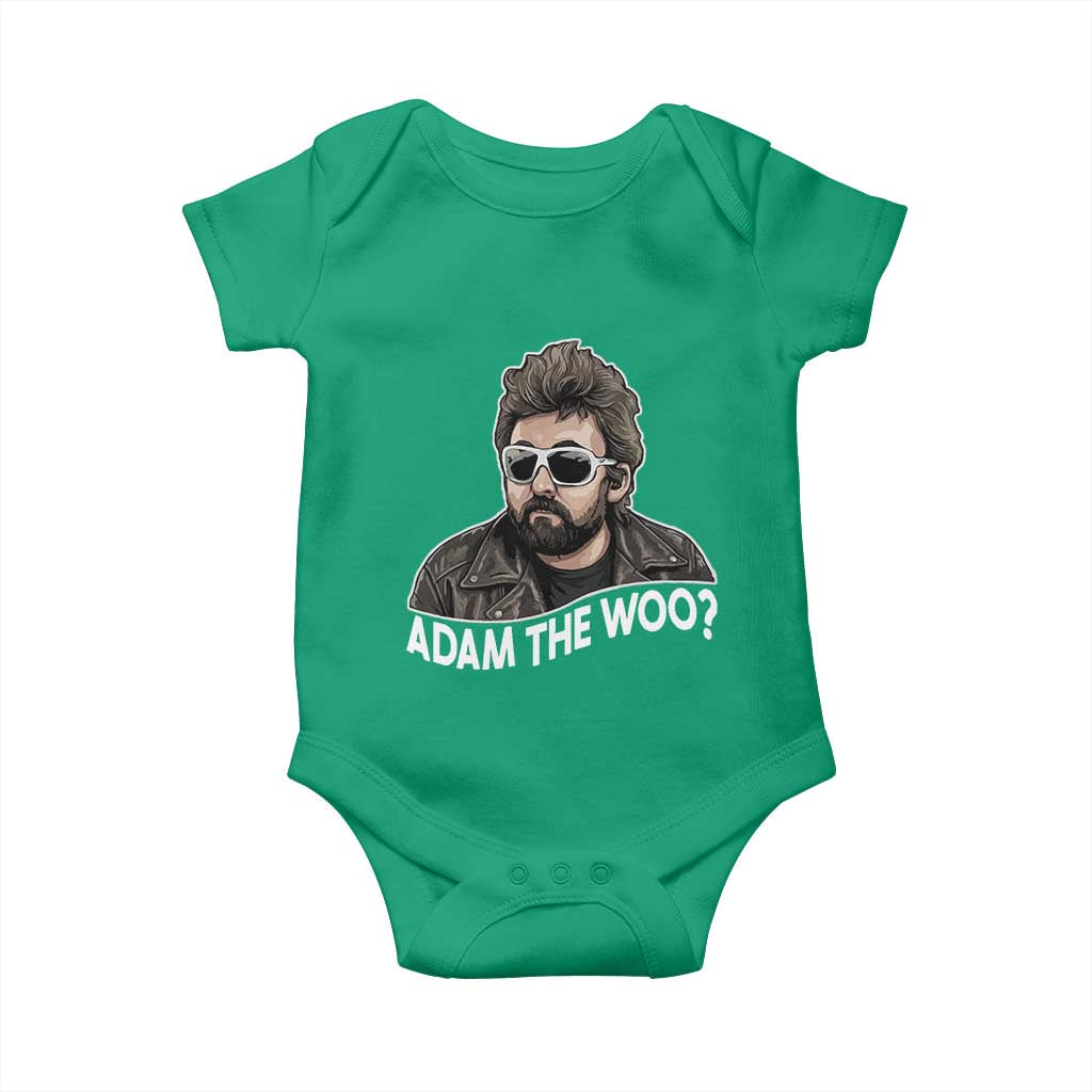 Adam Inspired Graphic Baby Onesie The Woo Memorial Tribute TS02 Irish Green Print Your Wear