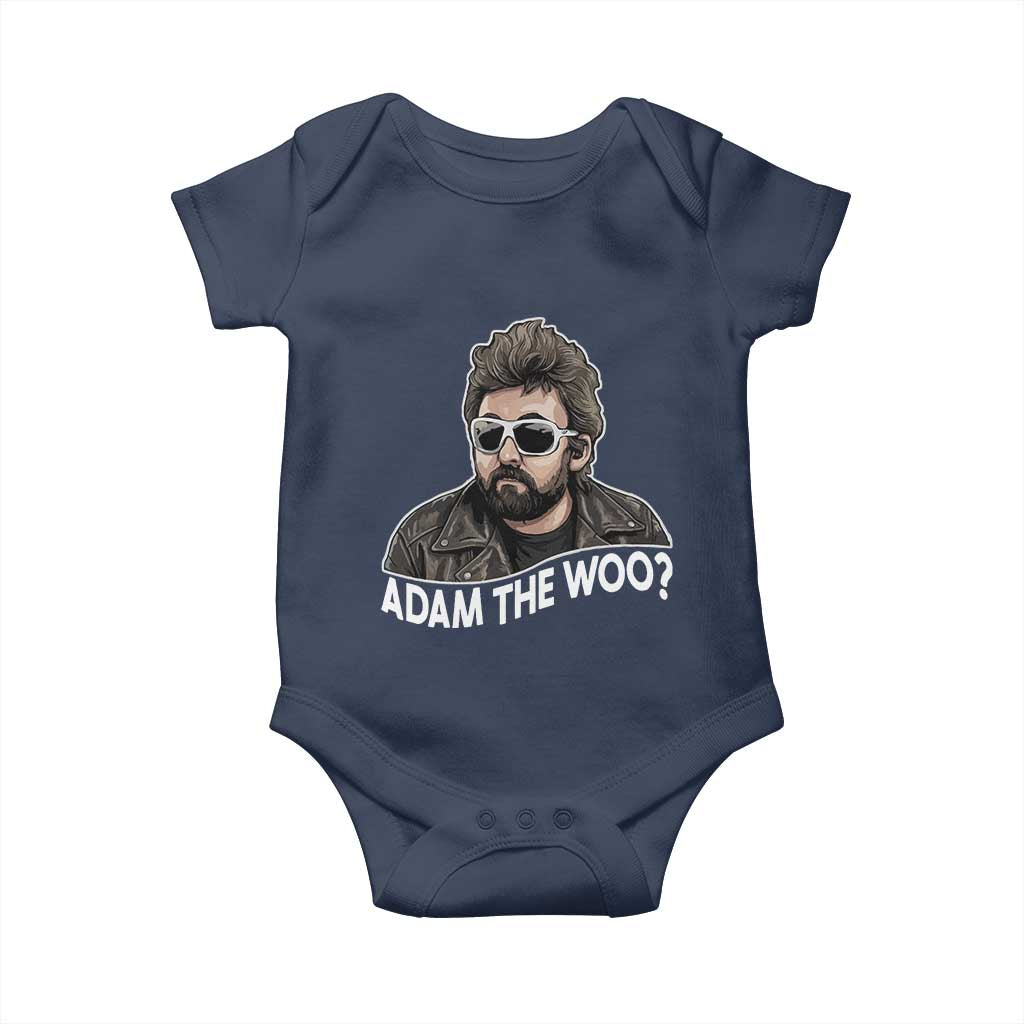 Adam Inspired Graphic Baby Onesie The Woo Memorial Tribute TS02 Navy Print Your Wear