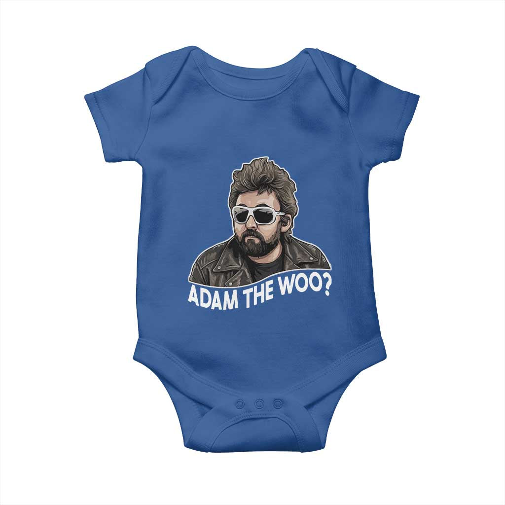 Adam Inspired Graphic Baby Onesie The Woo Memorial Tribute TS02 Royal Blue Print Your Wear