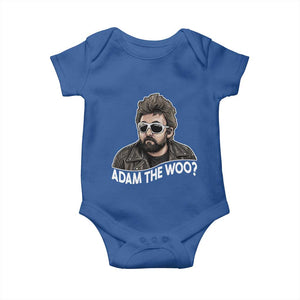 Adam Inspired Graphic Baby Onesie The Woo Memorial Tribute TS02 Royal Blue Print Your Wear