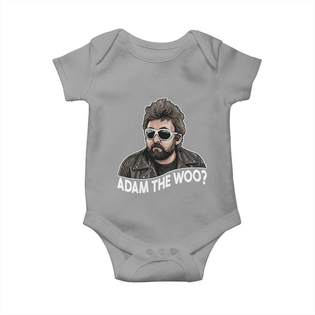 Adam Inspired Graphic Baby Onesie The Woo Memorial Tribute TS02 Sport Gray Print Your Wear