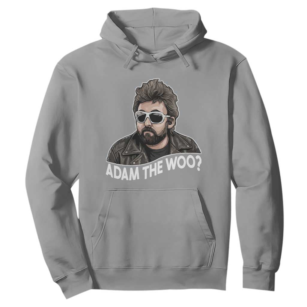 Adam Inspired Graphic Hoodie The Woo Memorial Tribute TS02 Sport Gray Print Your Wear