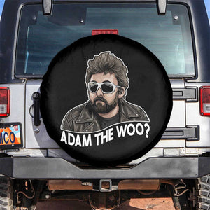 Adam Inspired Graphic Spare Tire Cover The Woo Memorial Tribute TS02 No hole Black Print Your Wear
