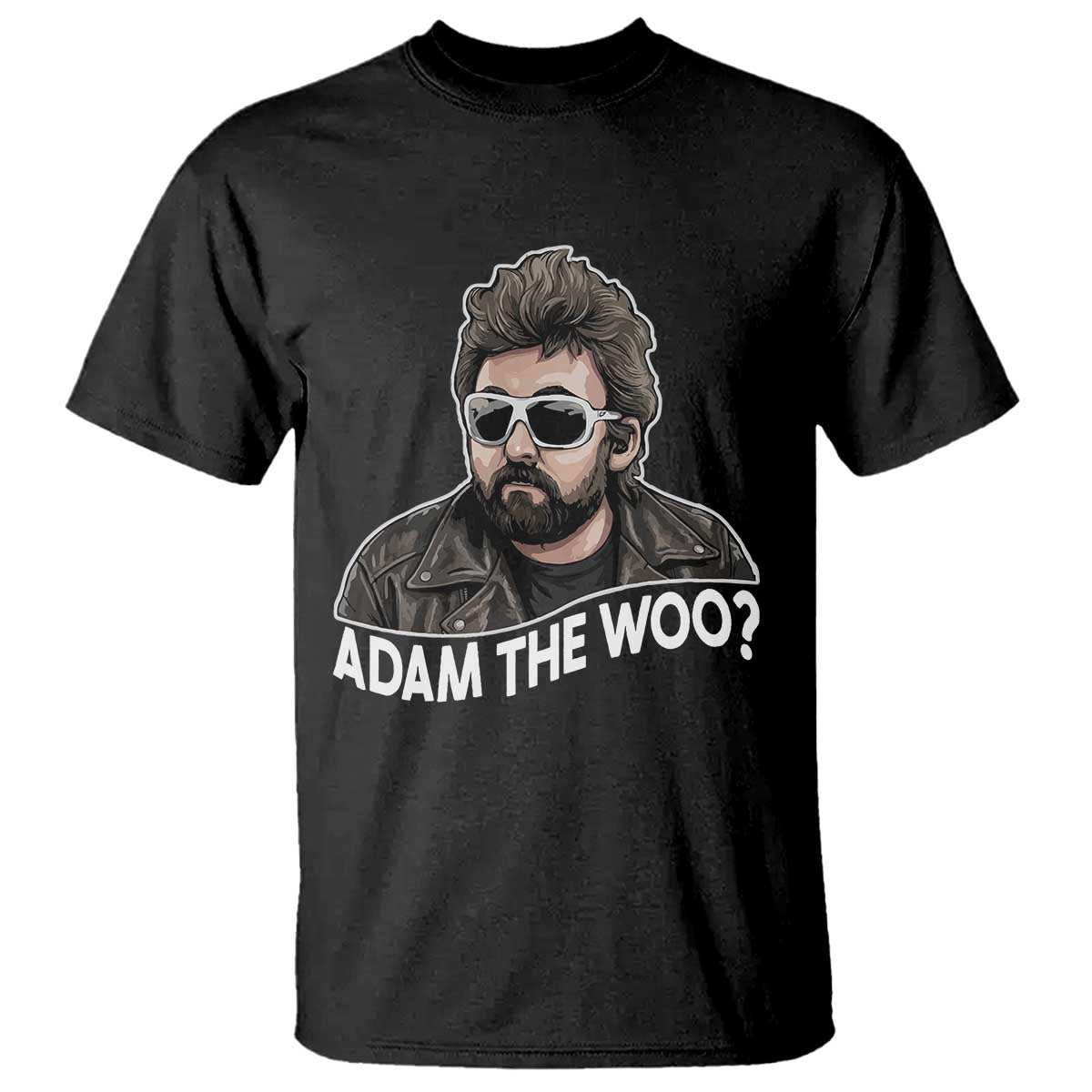 Adam Inspired Graphic T Shirt The Woo Memorial Tribute TS02 Black Print Your Wear