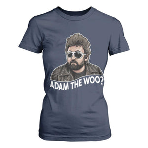 Adam Inspired Graphic T Shirt For Women The Woo Memorial Tribute TS02 Navy Print Your Wear