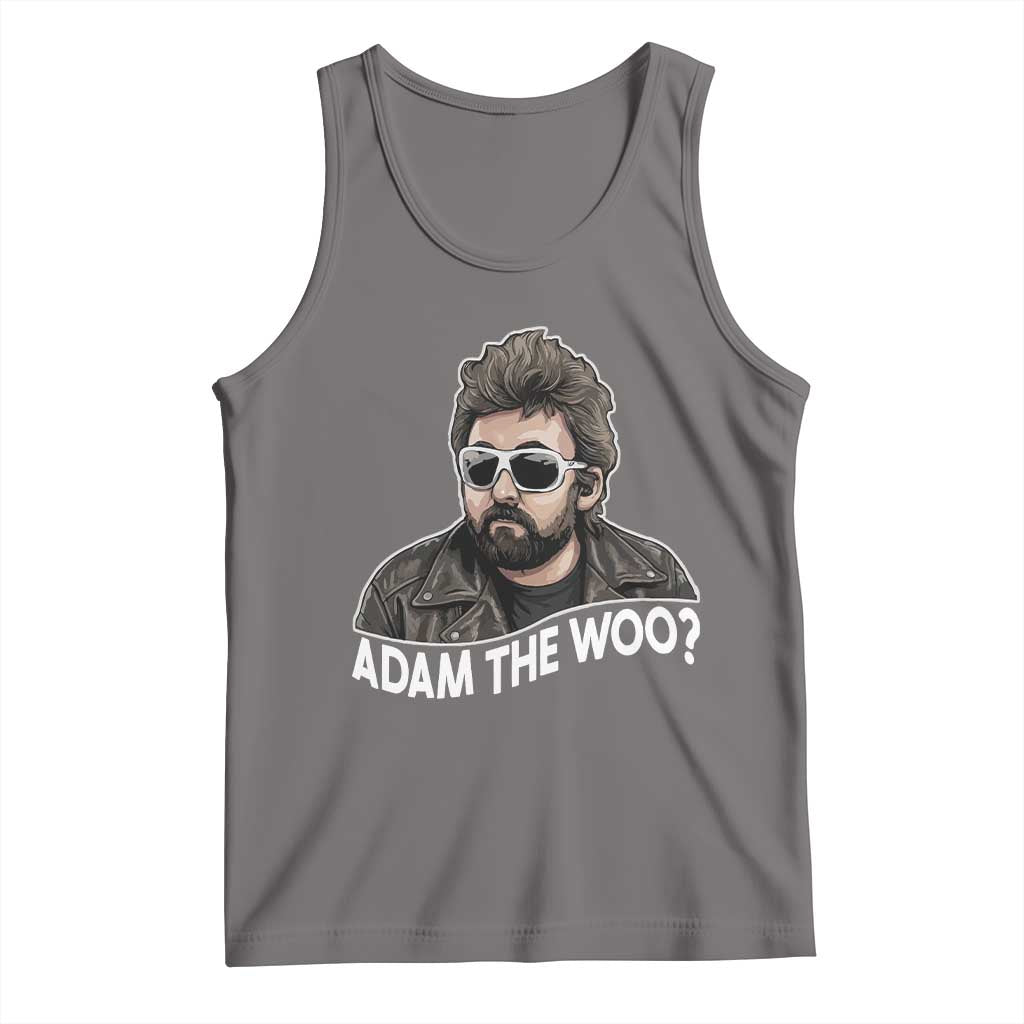 Adam Inspired Graphic Tank Top The Woo Memorial Tribute TS02 Deep Heather Print Your Wear