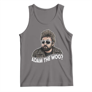 Adam Inspired Graphic Tank Top The Woo Memorial Tribute TS02 Deep Heather Print Your Wear