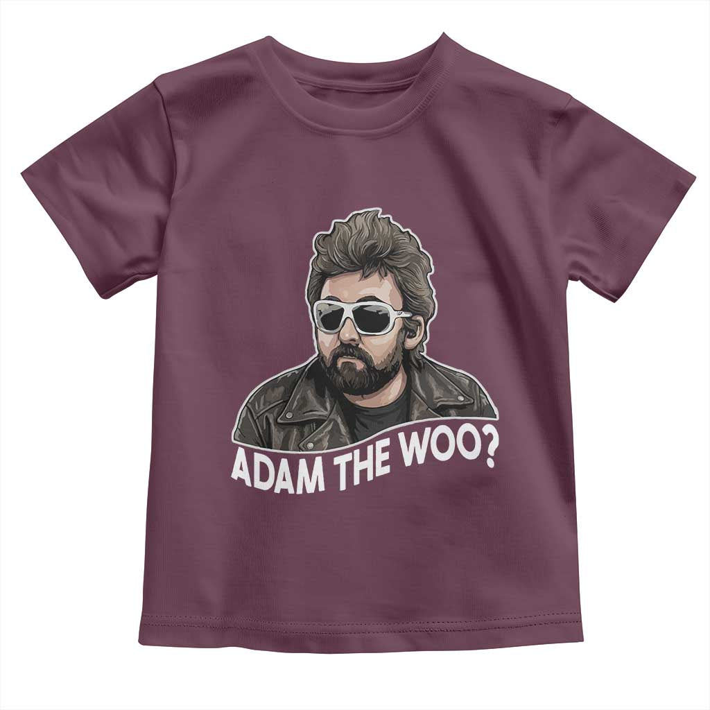 Adam Inspired Graphic Toddler T Shirt The Woo Memorial Tribute TS02 Maroon Print Your Wear
