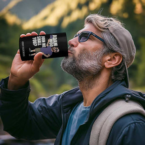 Adam Inspired Graphic 4 in 1 Can Cooler Tumbler The Woo Memorial Tribute Join Me Shall You TS02 Print Your Wear