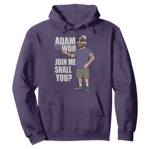 Adam Inspired Graphic Hoodie The Woo Memorial Tribute Join Me Shall You TS02 Purple Print Your Wear