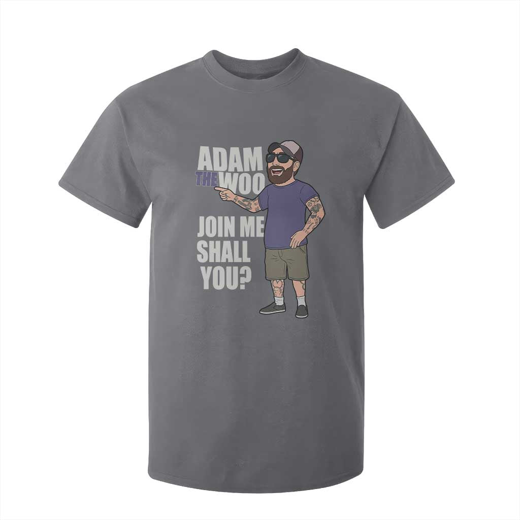 Adam Inspired Graphic T Shirt For Kid The Woo Memorial Tribute Join Me Shall You TS02 Charcoal Print Your Wear