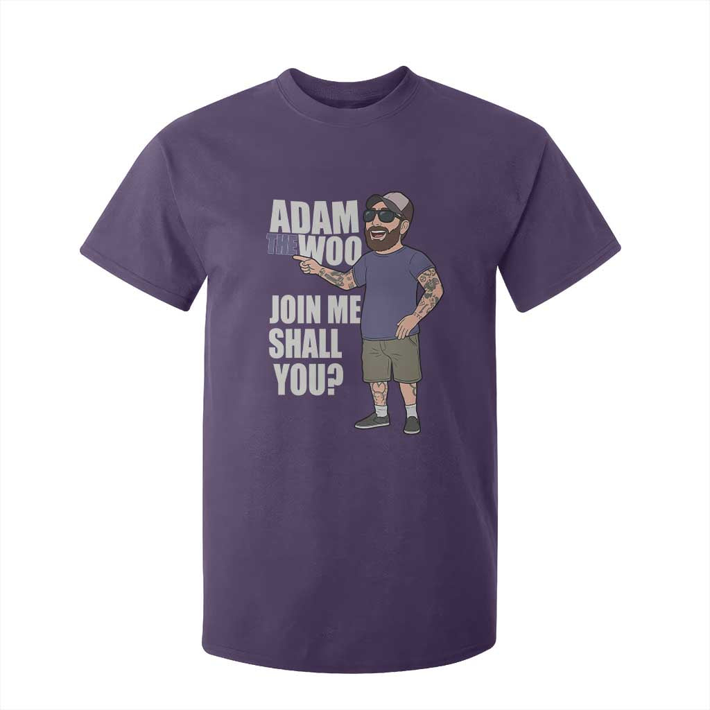 Adam Inspired Graphic T Shirt For Kid The Woo Memorial Tribute Join Me Shall You TS02 Purple Print Your Wear