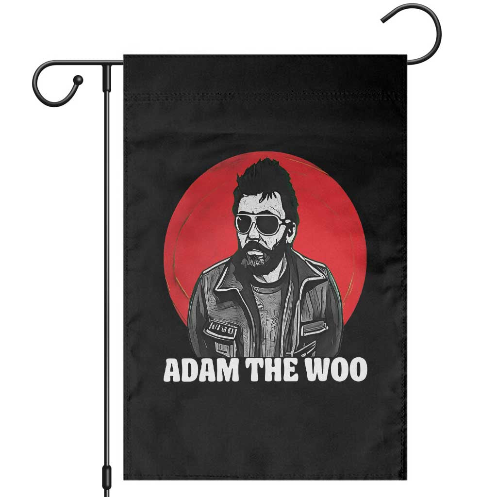 Adam Inspired Graphic Garden Flag The Woo In Remembrance Memorial Tribute TS02 Black Print Your Wear