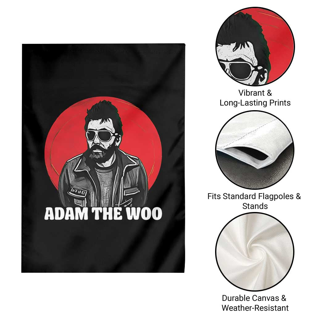 Adam Inspired Graphic Garden Flag The Woo In Remembrance Memorial Tribute TS02 Print Your Wear