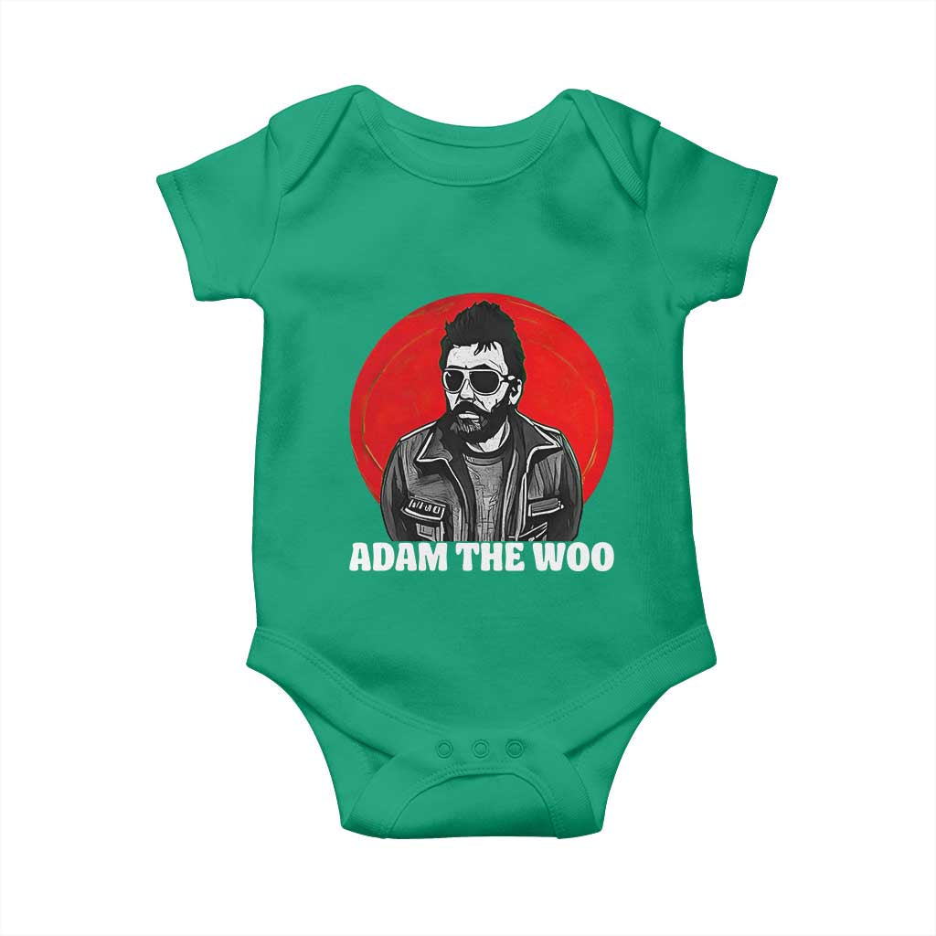 Adam Inspired Graphic Baby Onesie The Woo In Remembrance Memorial Tribute TS02 Irish Green Print Your Wear