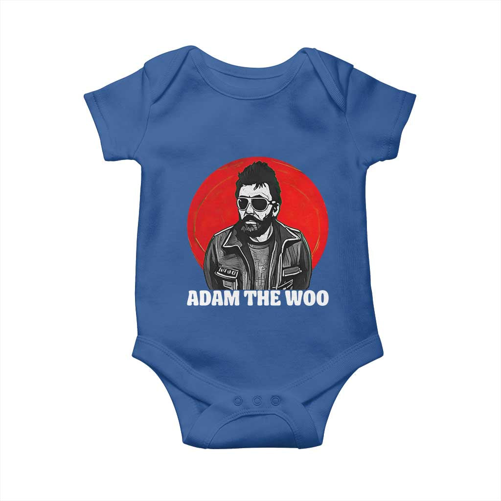 Adam Inspired Graphic Baby Onesie The Woo In Remembrance Memorial Tribute TS02 Royal Blue Print Your Wear