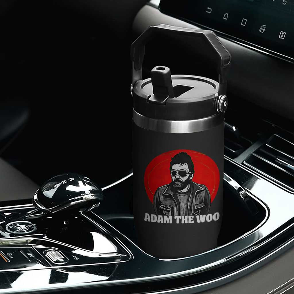 Adam Inspired Graphic Flip Straw Tumbler The Woo In Remembrance Memorial Tribute TS02 Print Your Wear
