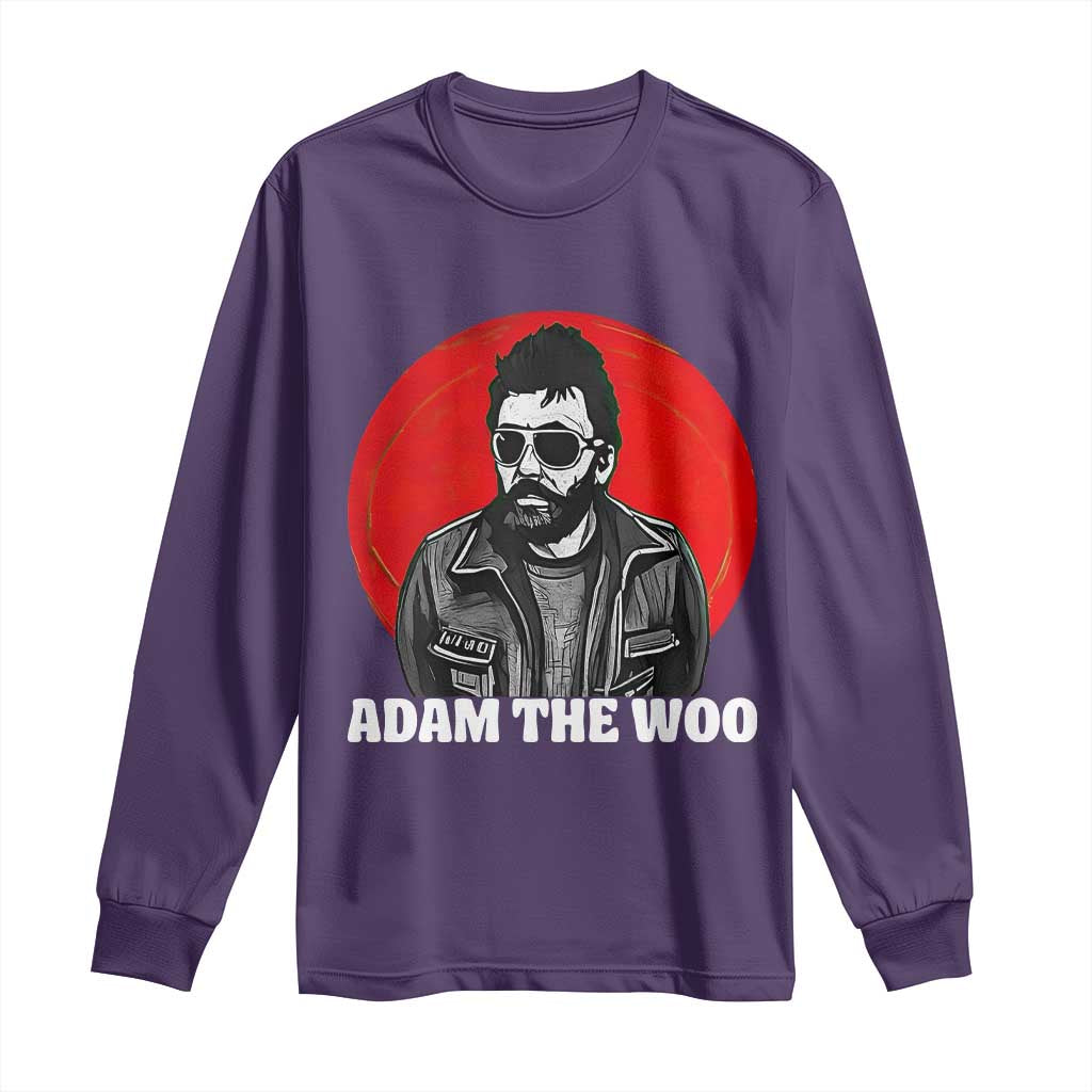 Adam Inspired Graphic Long Sleeve Shirt The Woo In Remembrance Memorial Tribute TS02 Purple Print Your Wear