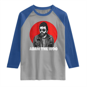 Adam Inspired Graphic Raglan Shirt The Woo In Remembrance Memorial Tribute TS02 Sport Gray Royal Print Your Wear