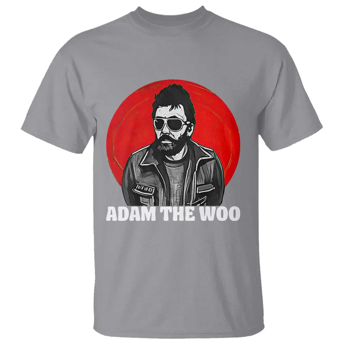 Adam Inspired Graphic T Shirt The Woo In Remembrance Memorial Tribute TS02 Sport Gray Print Your Wear