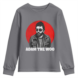 Adam Inspired Graphic Youth Sweatshirt The Woo In Remembrance Memorial Tribute TS02 Charcoal Print Your Wear