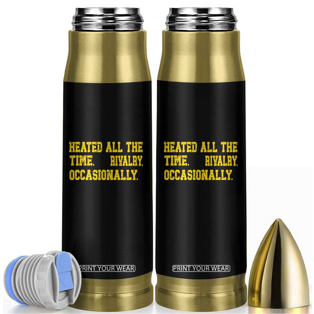 Heated All The Time Rivalry Occasionally Bullet Tumbler Viral Hockey Romance for Passionate Fans TS02 Black Print Your Wear