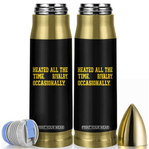 Heated All The Time Rivalry Occasionally Bullet Tumbler Viral Hockey Romance for Passionate Fans TS02 Black Print Your Wear