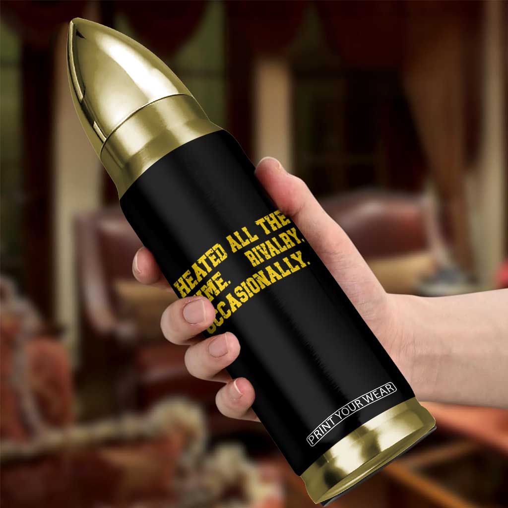 Heated All The Time Rivalry Occasionally Bullet Tumbler Viral Hockey Romance for Passionate Fans TS02 Print Your Wear