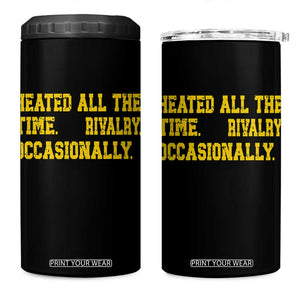 Heated All The Time Rivalry Occasionally 4 in 1 Can Cooler Tumbler Viral Hockey Romance for Passionate Fans TS02 One Size: 16 oz Black Print Your Wear