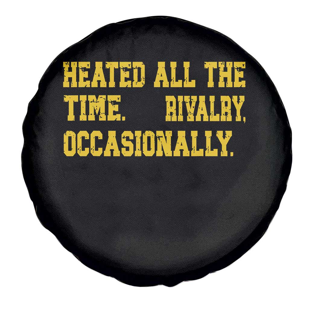 Heated All The Time Rivalry Occasionally Spare Tire Cover Viral Hockey Romance for Passionate Fans TS02 Print Your Wear