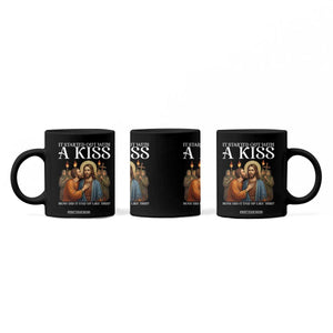 It Started Out With A Kiss Funny Jesus Christian Easter Coffee Mug Judas Betrayal Jesus Faith Message Biblical Humor TS02 Print Your Wear