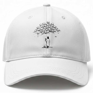 Jesus The Good Shepherd Minimalist Christian Baseball Cap Sheep Flock Faith Spiritual Inspirational Gift TS02 Print Your Wear