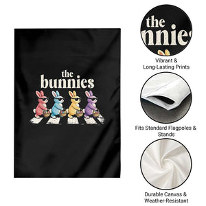 The Bunnies Parody Crossing Rabbits Graphic Garden Flag Funny Easter Pop Culture Style Cute Bunny Gift TS02 Print Your Wear